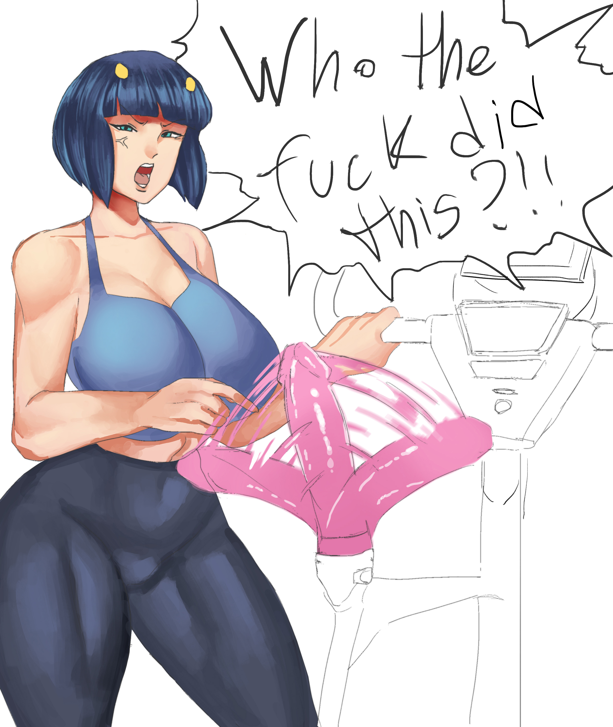 1girls, breasts, bruno buccellati, dildo, female, female bruno buccellati, format1970 (artist), genderswap, genderswap (mtf), human, jojo's bizarre adventure, rule 63, shounen jump, vento aureo