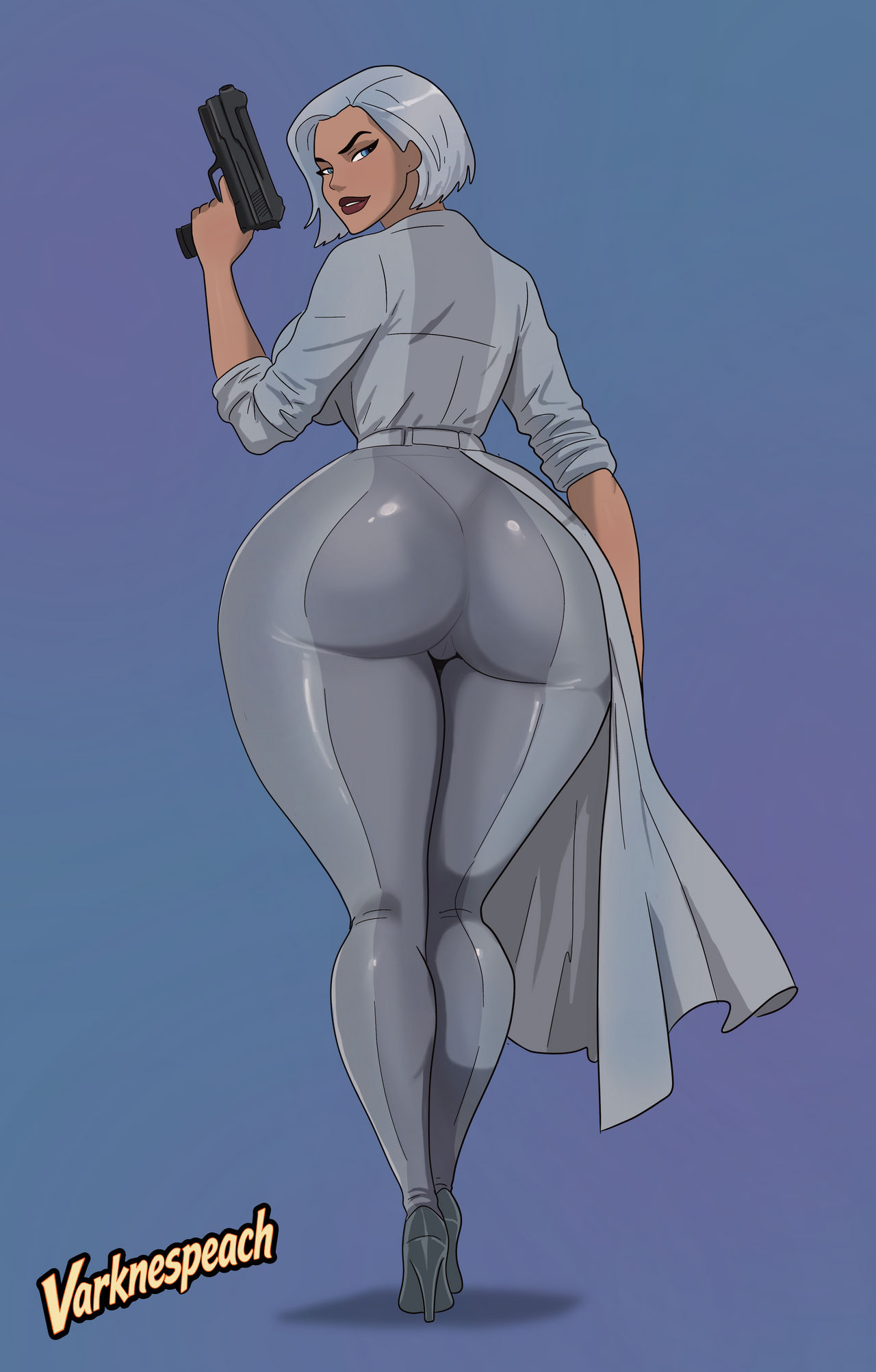 1girls, bewitching thighs, big ass, big breasts, big thighs, breasts, curvaceous, curvy, curvy figure, digital media (artwork), dumptruck ass, dumptruck butt, female, hips, hourglass figure, huge ass, huge breasts, huge thighs, large ass, large breasts, large thighs, legs, light skin, light-skinned female, marvel, marvel comics, mature, mature female, silver sable, silver sable (insomniac), silver sablinova, slim waist, spider-man (series), thick, thick hips, thick legs, thick thighs, thighs, varknes, voluptuous, waist, wide hips, wide thighs