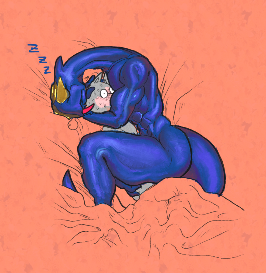 conadolpomp hugging naked pokemon pokemon_(species) sleeping