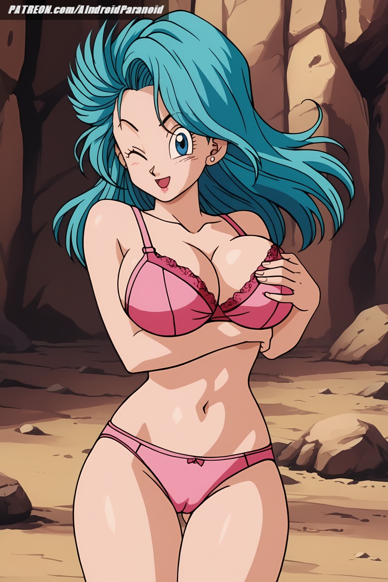 ai_generated aindroidparanoid ass big_breasts blue_eyes blue_hair breasts bulma_(dragon_ball) bulma_briefs bulma_briefs_(post_saiyan_saga) busty cameltoe cleavage curvy dragon_ball dragon_ball_super dragon_ball_z female female_only grabbing_own_breast hips huge_breasts large_breasts lingerie long_hair mountain narrow_waist navel outdoors pussy scientist slim_waist squeezing_breast stable_diffusion taller_girl touching_breast voluptuous wavy_hair