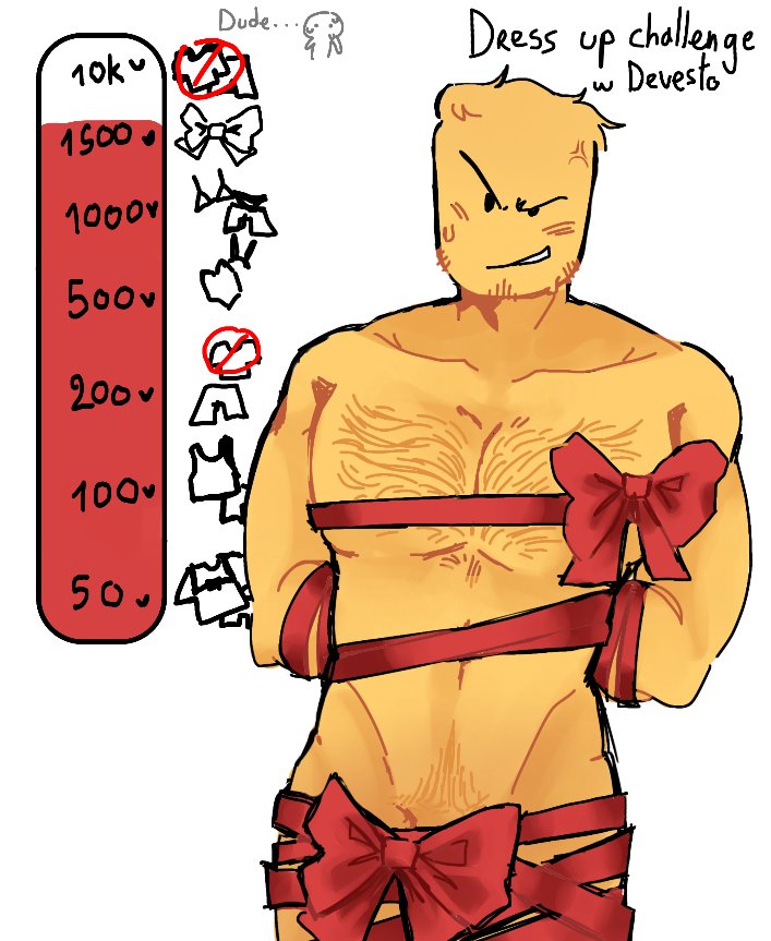 bara, chest hair, devesto, devesto (die of death), die of death (roblox), hairy chest, pubes, pubic hair, ribbon bondage, ribbons, tagme, ts phung