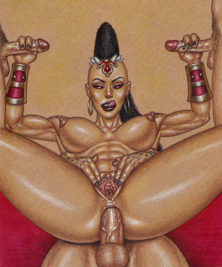1girls, 2d, abs, anal, anal sex, anus, ass, balls, big breasts, bracelets, breasts, clitoris, double handjob, edithemad, erection, female, female on top, handjob, human, male, mortal kombat, mortal kombat (2011), multi arm, multi limb, muscular, muscular female, nipples, nude, orgy, partial male, penetration, penis, pussy, pussy juice, red eyes, sex, sheeva, sheeva (mk9), shokan, spread pussy, spreading pussy, straight, tongue, tongue out, urethra, vagina, video games, wet