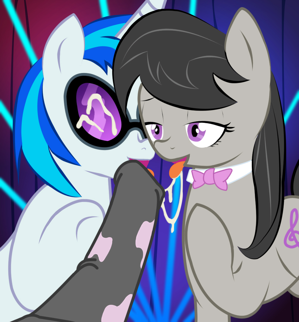 earth_pony equine female friendship_is_magic fur haiku horse male my_little_pony octavia_melody pony straight straight_hair unicorn vinyl_scratch_(mlp)