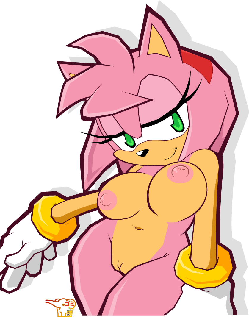 alpha_channel amy_rose anthro breasts color female female_only for_sticker_use front_view fur furry gloves gomi-sama hedgehog nipples nude pink_fur pink_hair png pussy smile solo sonic_(series) sticker_template tagme transparent_background transparent_png