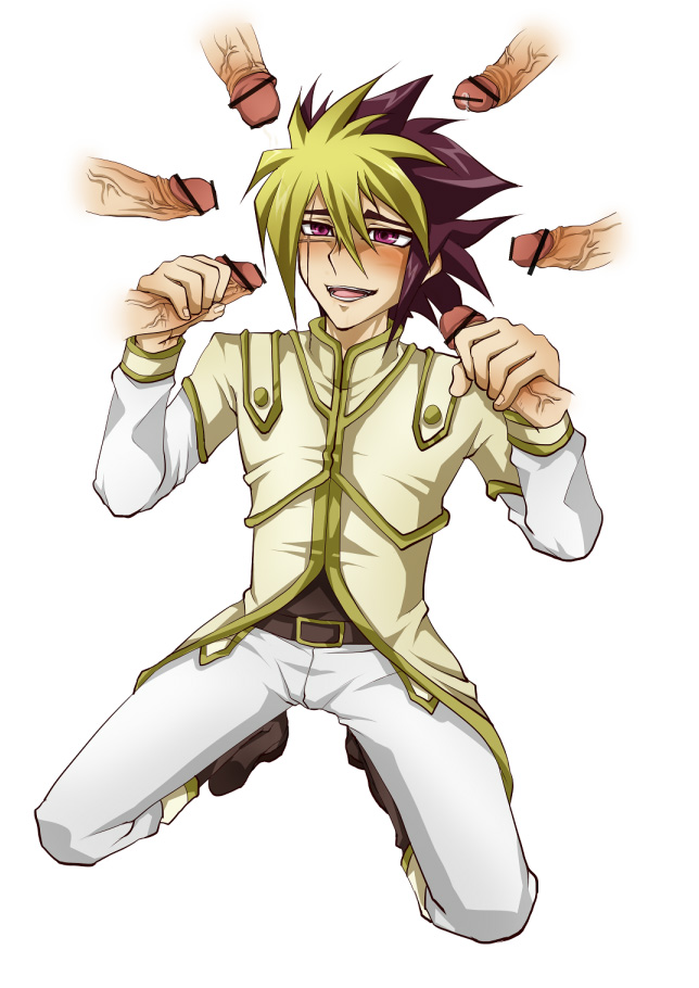 censored iv_(zexal) quattro_(zexal) tagme yu-gi-oh! yu-gi-oh!_zexal