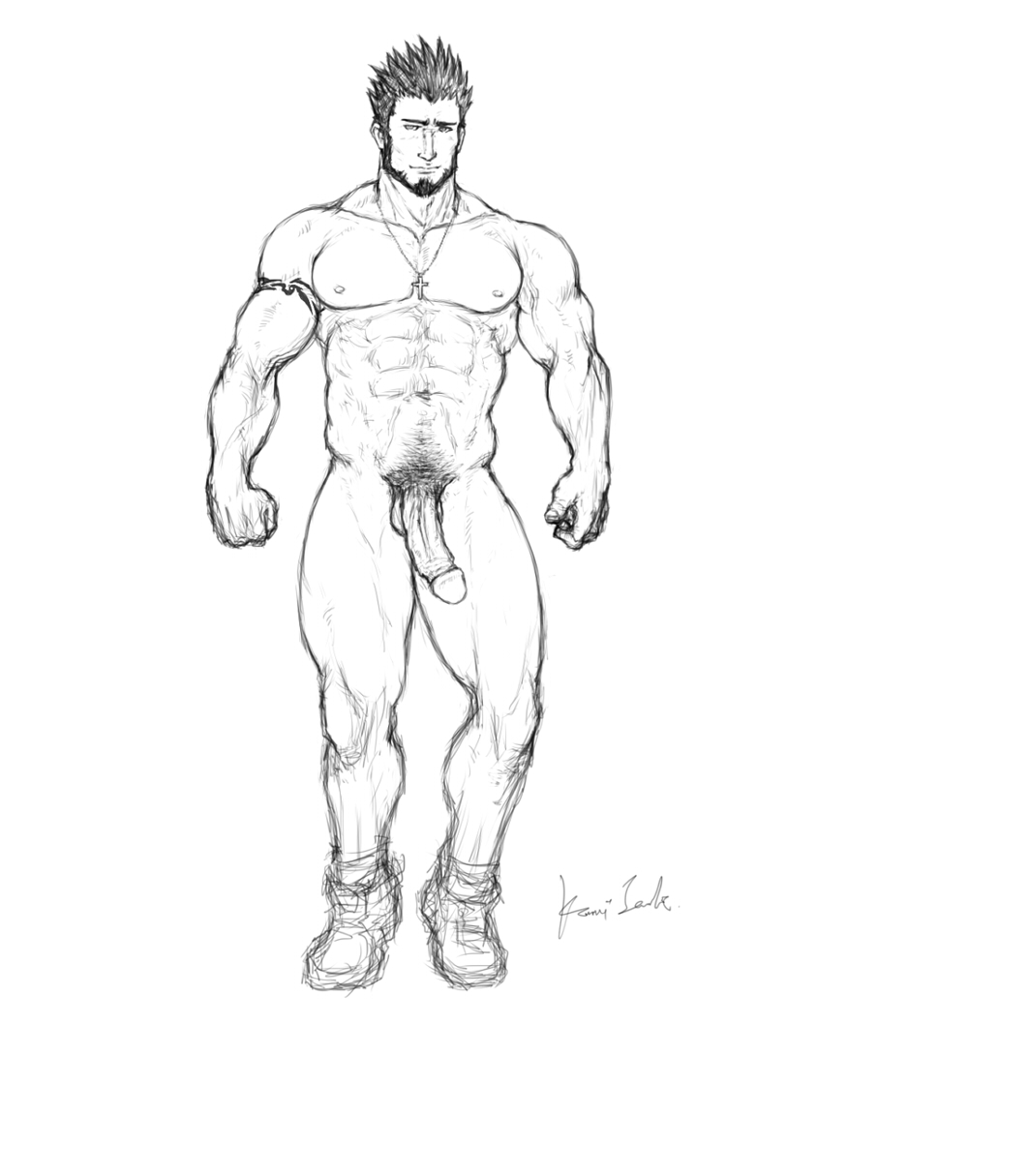 bara disaster:_day_of_crisis kamui_jack male male_only muscle muscles raymond_bryce yaoi