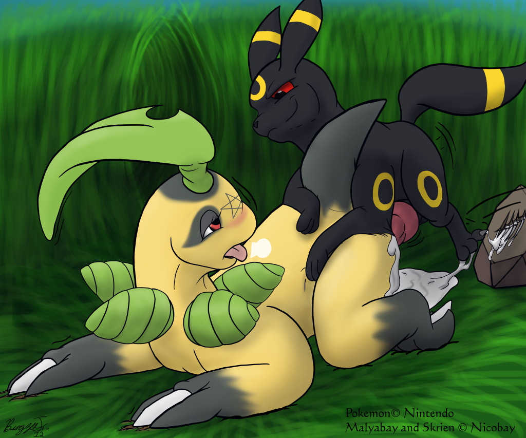 bayleef bugzeejr daughter father female fur furry_ears furry_tail incest male malyabay nintendo penetration pokémon_(species) pokemon pokemon_(species) skrien straight tail umbreon vaginal_penetration