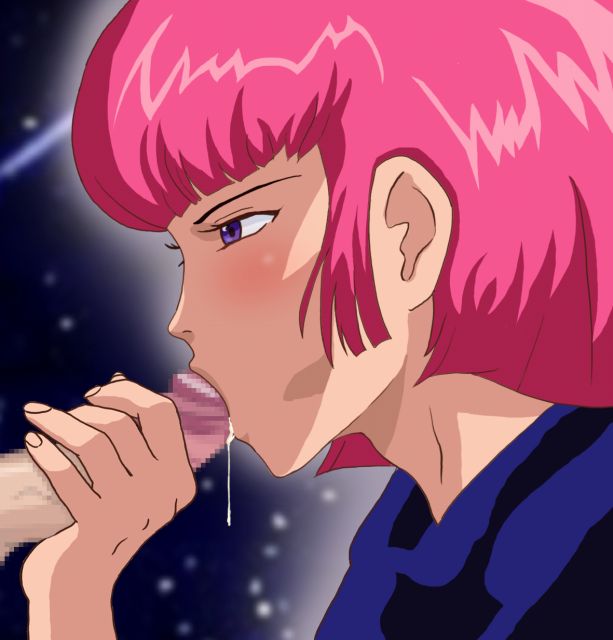 artist_request censored female gundam haman_karn penis pink_hair tagme zeta_gundam