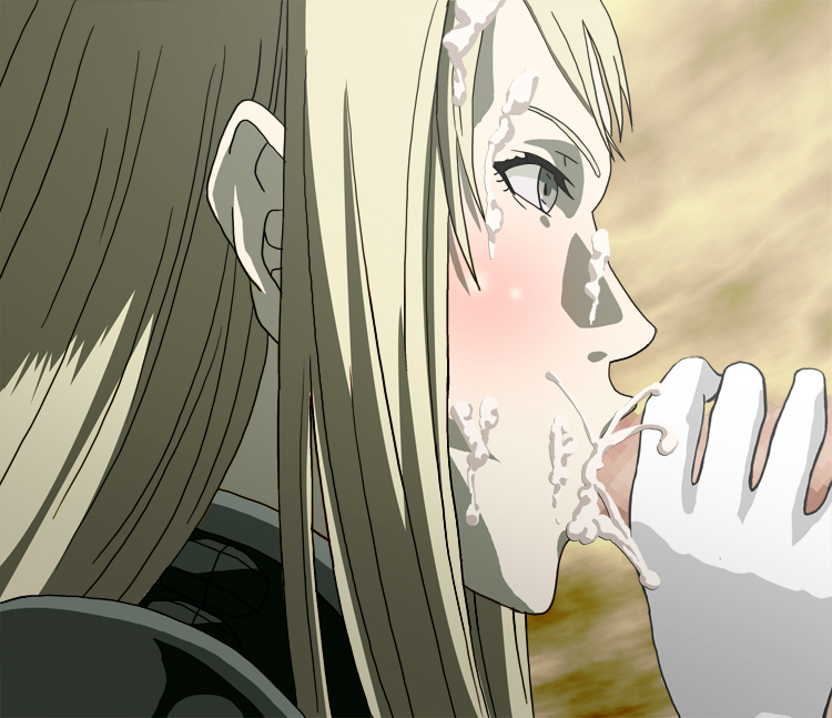 blush censored claymore cum galatea_(claymore) oral_sex tagme