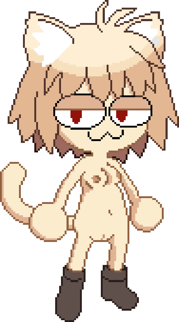 2024 2d 2d_(artwork) :3 accurate_art_style anime anthro bangs beige_body beige_fur beige_hair belly_button blonde_hair boots boots_only breasts brown_boots cat_ears cat_tail catgirl closed_mouth feline female female_focus female_only front_view full_body hair j_d_ light-skinned_female light_skin melty_blood naked naked_boots navel neco-arc no_sex nude nude_female pixel_art pixelated png pussy red_eyes self_upload shortstack simple_shading small_breasts smug solo solo_female solo_focus sprite sprite_edit standing tail transparent_background uncensored white_sclera