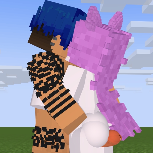 1boy 1girls 3d before_sex big_breasts big_penis blush completely_nude completely_nude_female jem_(chaosdiamond) mine-imator minecraft mizuki_(mymizukid) mymizukid naked penis pink_ears pink_eyes pink_hair pussy pussy_juice sex tagme