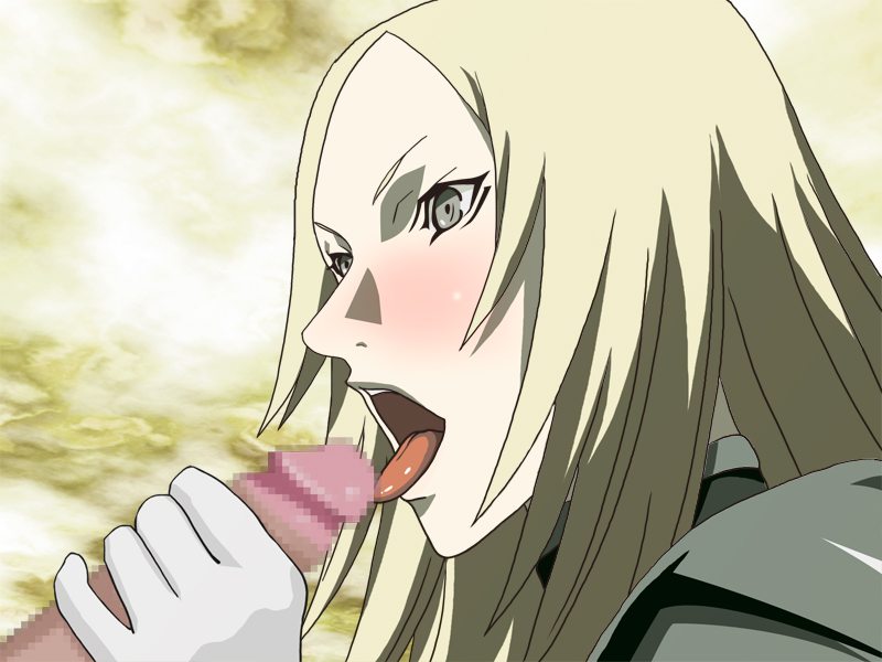 1male blush censored claymore miria_(claymore) mosaic_censoring open_mouth partial_male penis tagme unknown_artist