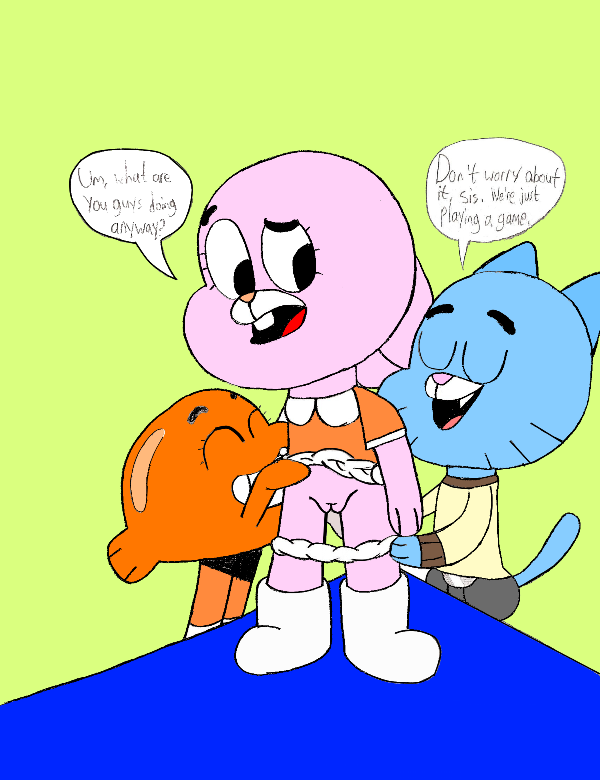 anais_watterson cartoon_network darwin_watterson gumball_watterson random_anon tagme the_amazing_world_of_gumball young