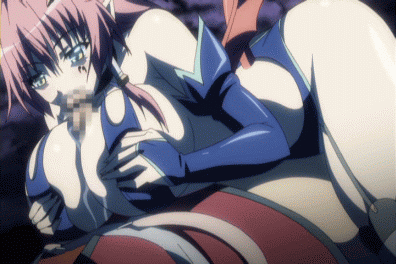 animated big_breasts breasts censored demon_girl demon_wings female horns kyonyuu_fantasy lowres male paizuri penis pointy_ears screencap shamsiel shamsiel_shahar straight succubus