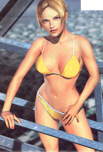 3d bikini blonde_hair death_by_degrees namco nina_williams official_art smile tekken tekken_1 tekken_2 tekken_3 tekken_4 tekken_5_dark_resurrection tekken_blood_vengeance tekken_tag_tournament tekken_tag_tournament_2 tekken_the_motion_picture