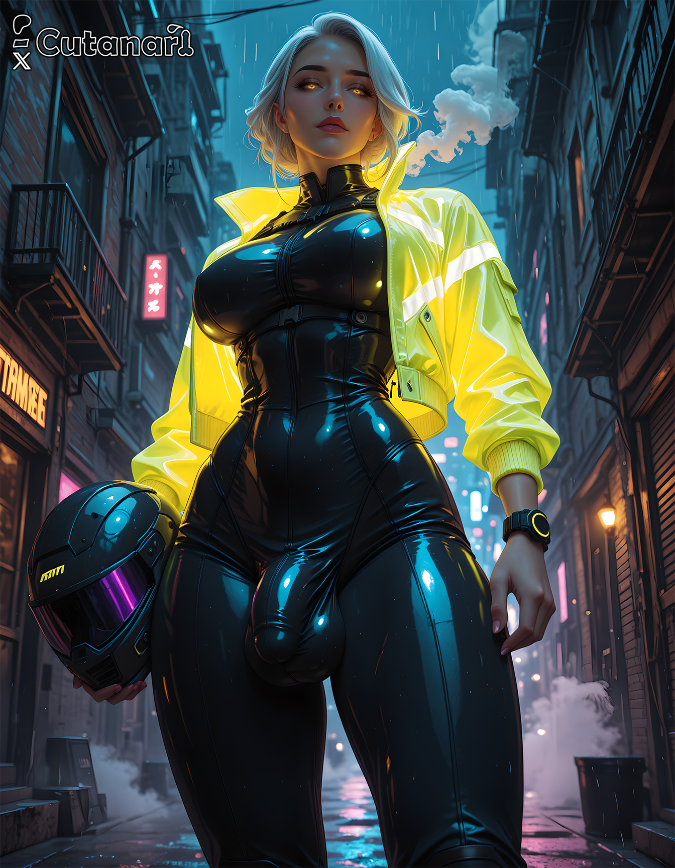 1futa, abs, ai generated, ass, balls, big balls, big breasts, big butt, big penis, big thighs, breasts, chest, cock, covered abs, curvy, cutanari, dick, dickgirl, dickgirl only, futa only, futa sans pussy, futanari, intersex, looking at viewer, patreon logo, patreon username, penis, perfect body, perfect boobs, perfect legs, ready to fuck, sexy, sexy body, sexy pose, small waist, solo, stable diffusion, testicles, uncensored