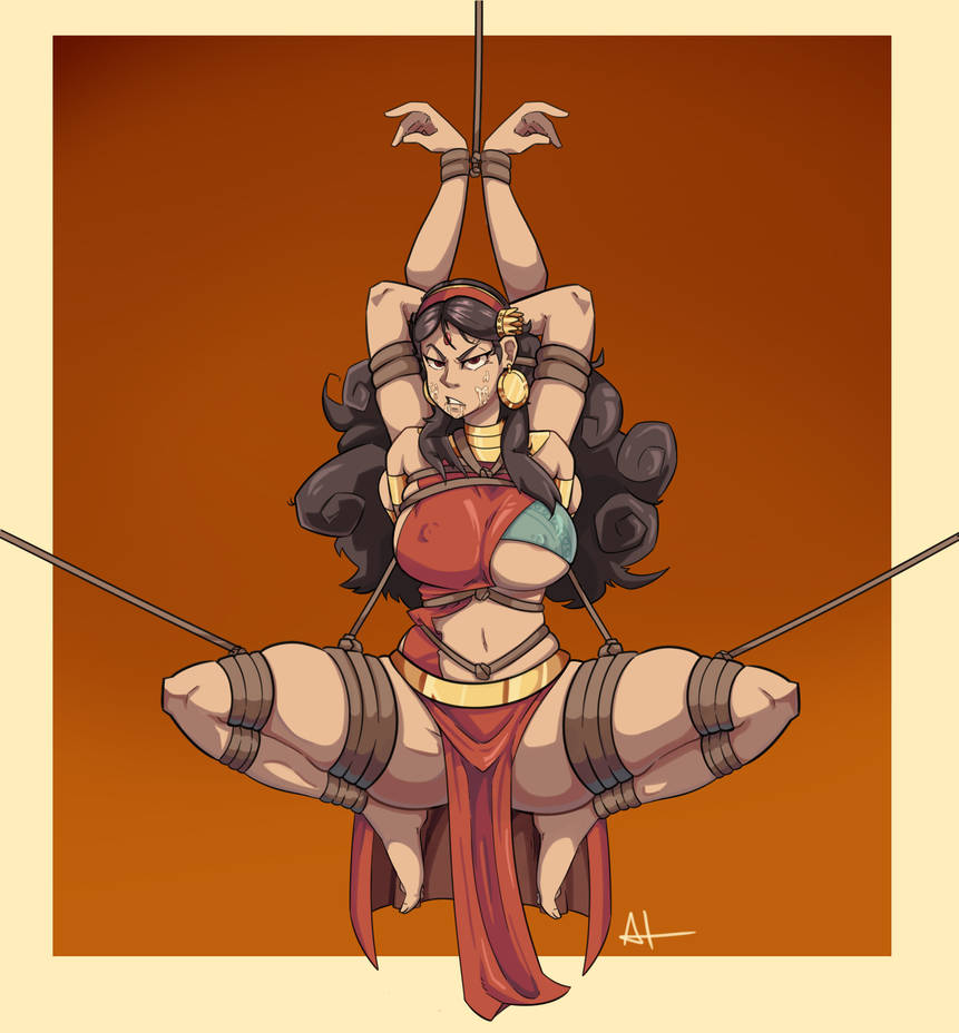 1girls, aldraw, angry, angry face, annoyed, annoyed expression, big breasts, bondage, bound, breasts, divine feminine, divine milfs, durga (hindu goddess), female, female only, femsub, hindu female, hindu goddess, hindu mythology, hinduism, indian, indian female, legs, legs apart, long hair, mature female, multi arm, multi limb, rope, rope bondage, tied up