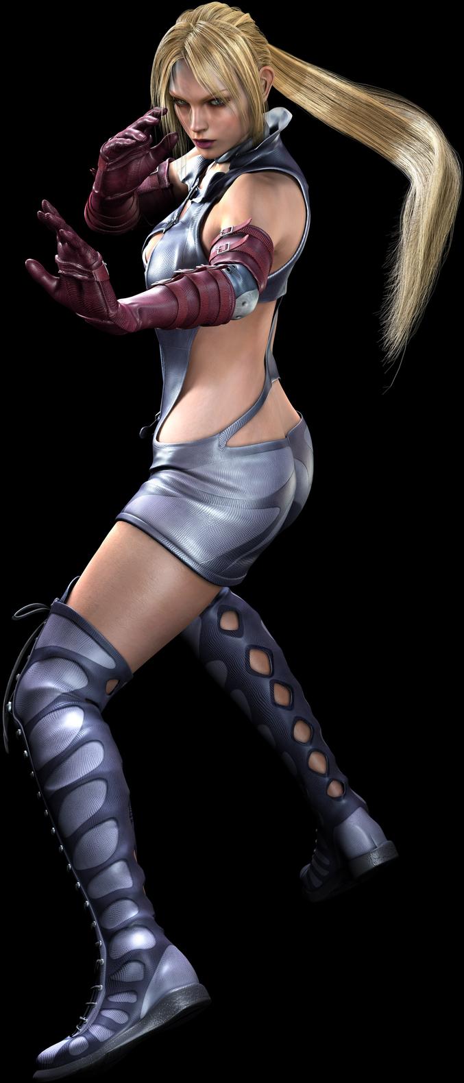 3d ass blonde_hair death_by_degrees long_ponytail namco nina_williams tekken tekken_1 tekken_2 tekken_3 tekken_4 tekken_5_dark_resurrection tekken_blood_vengeance tekken_tag_tournament tekken_tag_tournament_2 tekken_the_motion_picture