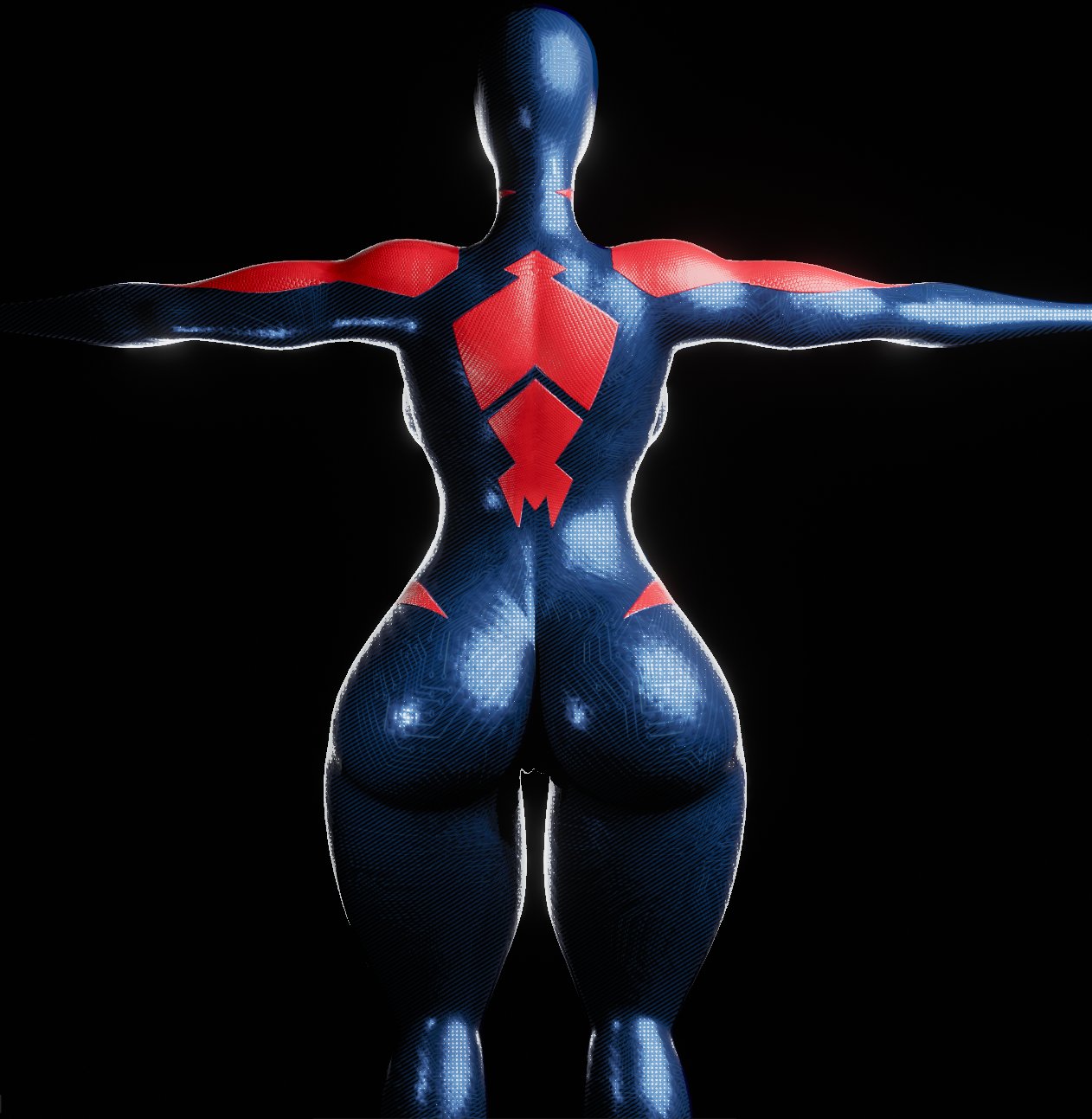 1girls, ass, athletic, athletic female, big ass, big breasts, bottom heavy, breasts, brown skin, busty, curvaceous, curvy, curvy figure, digital media (artwork), female, female focus, fit, fit female, genderswap, genderswap (mtf), hero, heroine, hips, hourglass figure, huge ass, huge breasts, human, large ass, large breasts, legs, marvel, marvel comics, mature, mature female, miguel o'hara, rule 63, slim waist, spider-man (series), spider-man 2099, spider-man: across the spider-verse, spider-woman 2099, superhero, superheroine, thick, thick legs, thick thighs, thighs, top heavy, voluptuous, waist, wide hips, wotm8h8