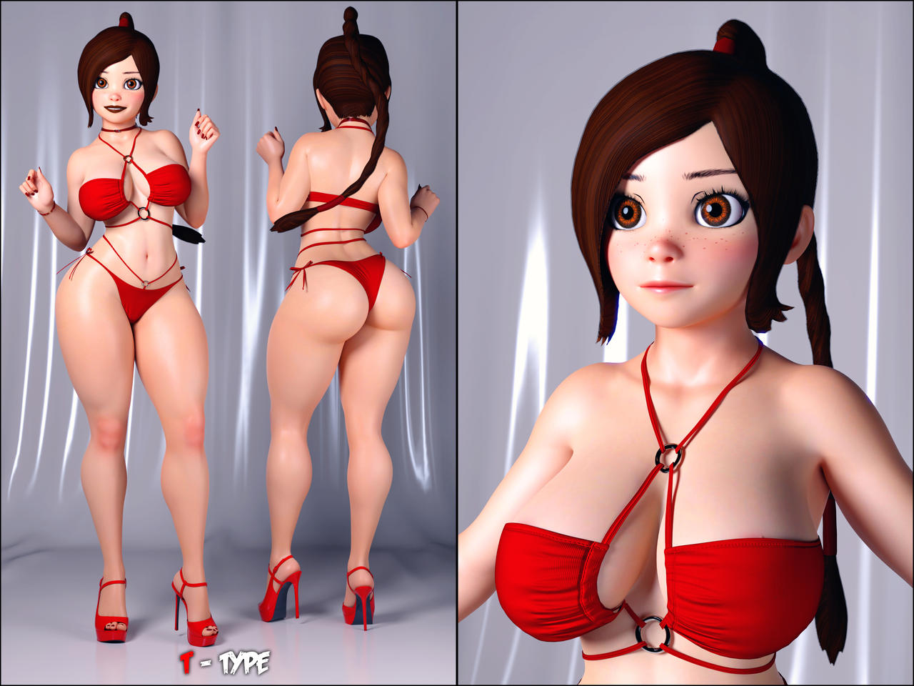 1girls, 3d, ass, avatar legends, avatar the last airbender, big ass, big breasts, bottom heavy, breasts, bust, busty, chest, curvaceous, curvy, curvy figure, female, female focus, fire nation, high heels, hips, hourglass figure, huge ass, human, large ass, large breasts, legs, light skin, light-skinned female, lips, long fingernails, mature, mature female, nickelodeon, nonbender, platform heels, slim waist, thick, thick hips, thick legs, thick thighs, thighs, top heavy, ty lee, urqqurqq, voluptuous, voluptuous female, waist, wide hips