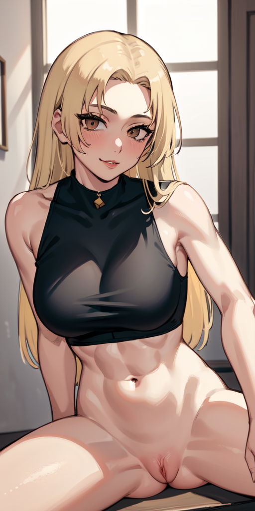 1girls ai_generated bangs bare_shoulders breasts curvaceous eye_contact female female_only front_view hourglass_figure jujutsu_kaisen large_breasts legs_apart light-skinned_female light_skin long_hair looking_at_viewer mature mature_female midriff milf naked naked_female navel nipples no_bra no_panties no_underwear nudity oppai pale-skinned_female pants parted_bangs penis pov pov_eye_contact self_upload sleeveless sleeveless_shirt smile stable_diffusion tank_top thighs very_long_hair voluptuous voluptuous_female wide_hips yuki_tsukumo