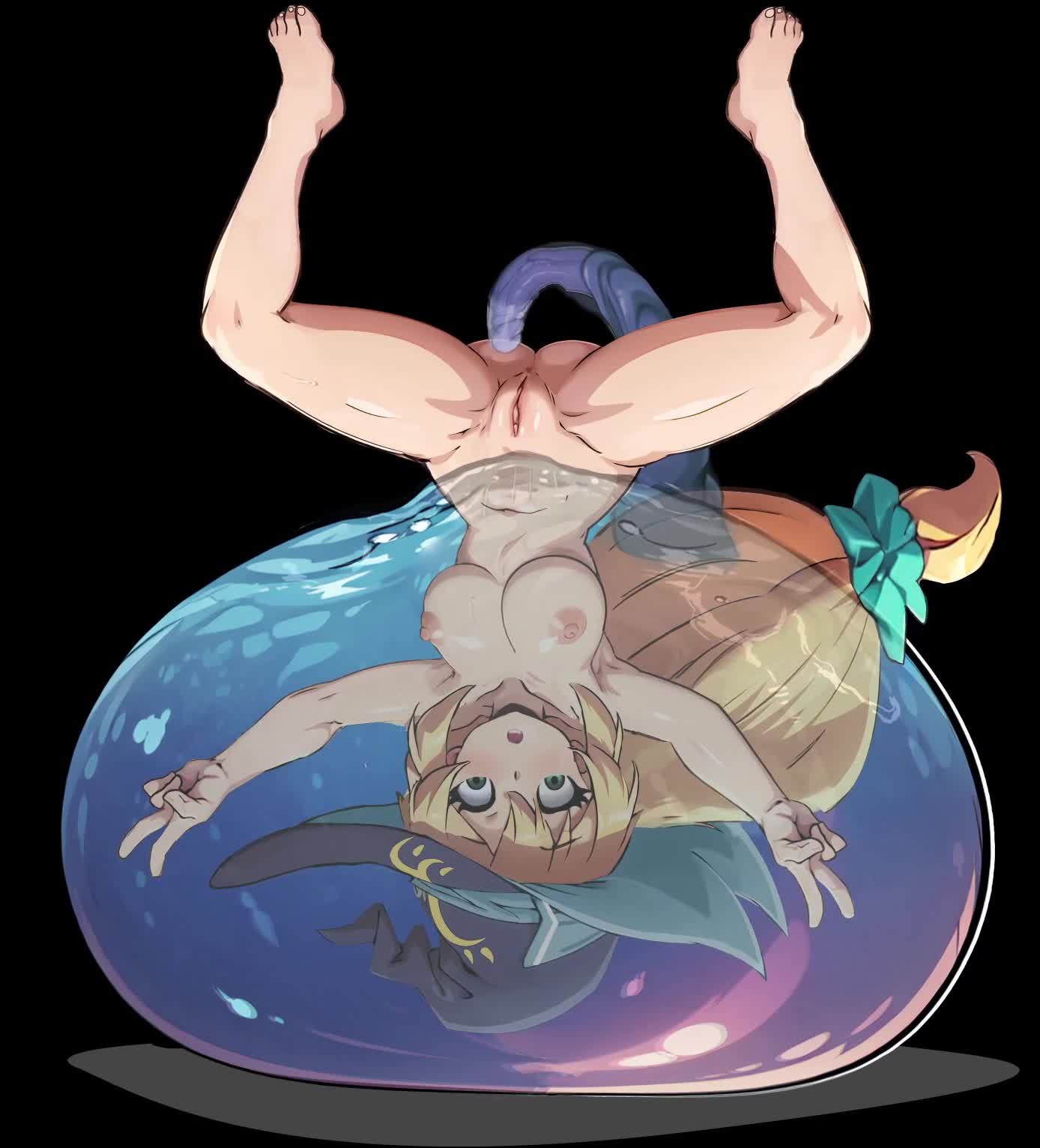 Aizawa Azusa Slime Taoshite 300 Nen hentai videos, GIFs, and images