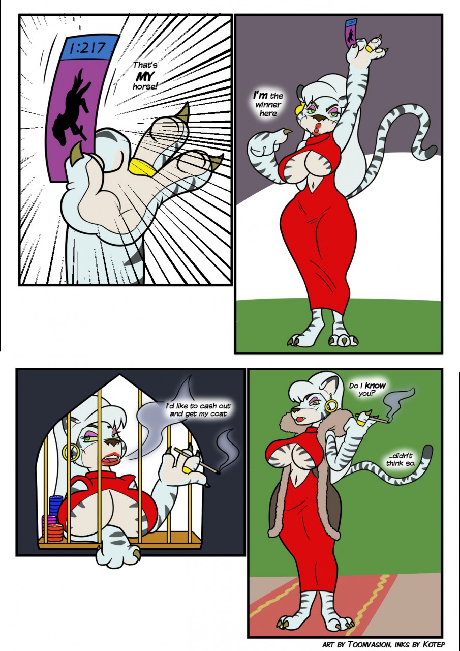 ass_expansion breast_expansion casino cleavage furry human_to_anthro post_transformation thigh_expansion toonvasion transformation