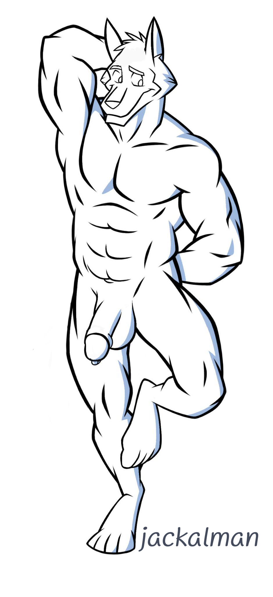 1boy cock crossover dick flaccid friend fur furry jackal jackalman male penis thundercats