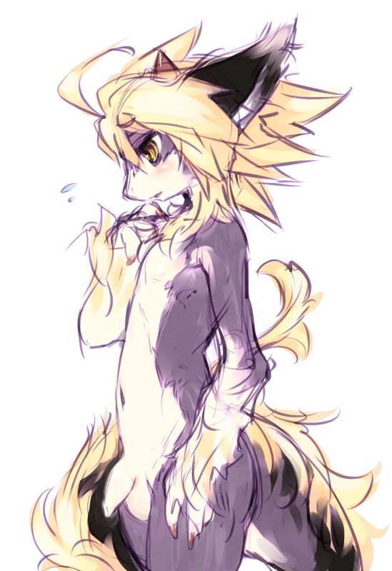 cotora feli_cith_(artist) fluffy horn male nude wings