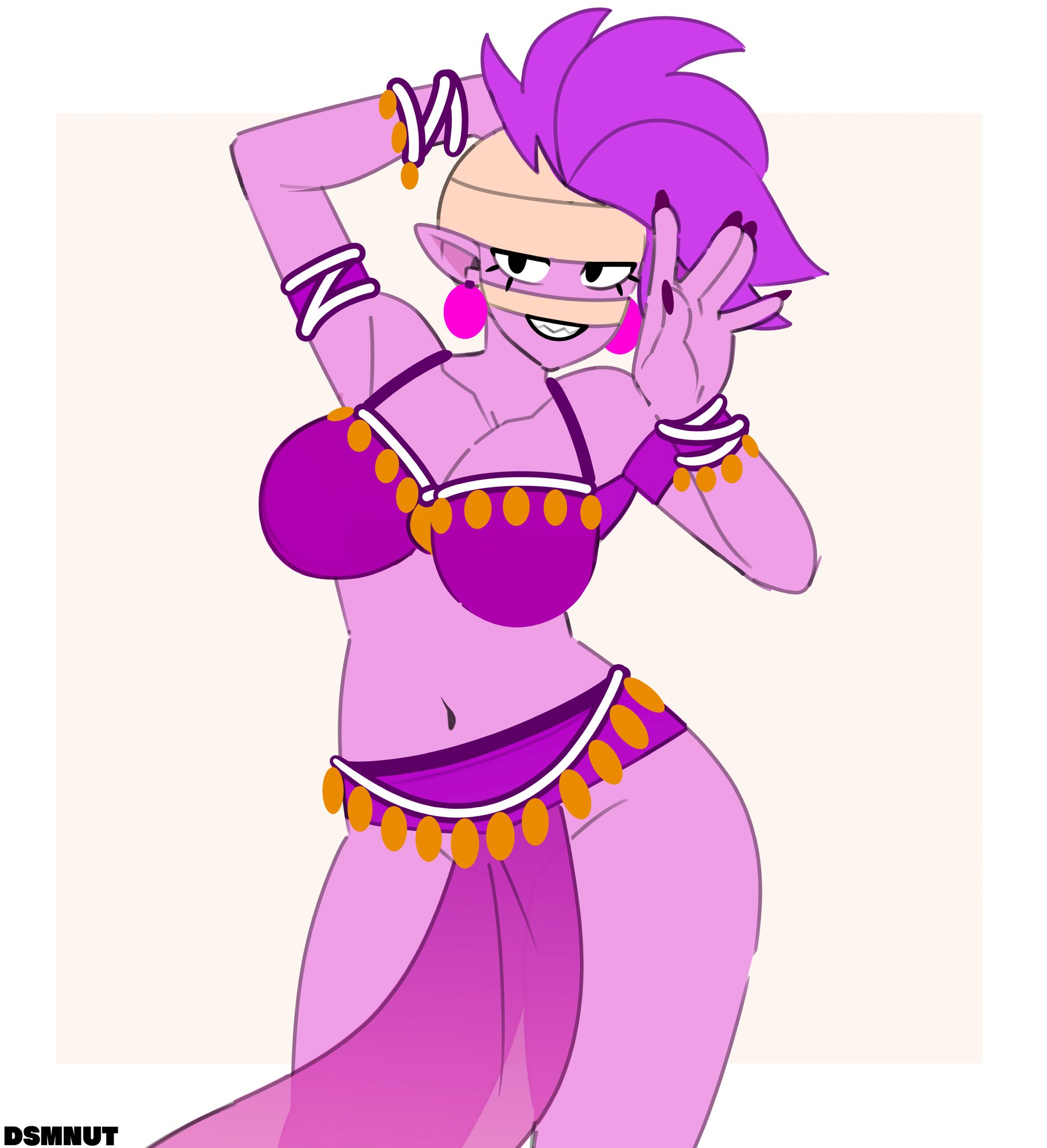 belly dancer, brawl stars, dsmnup, emz (brawl stars), female