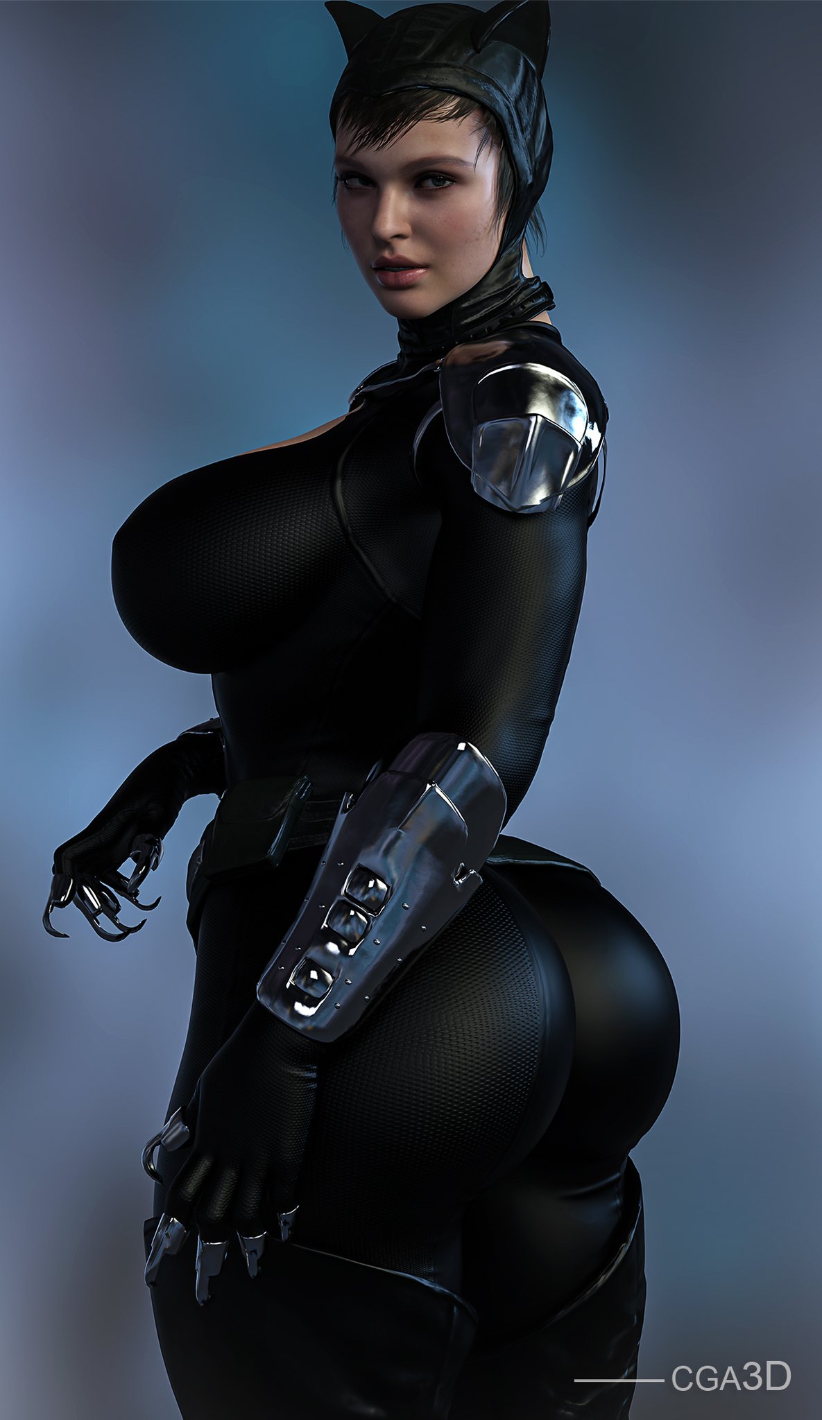 1girls, 2024, 3d, ass, batman (series), big ass, big breasts, black bodysuit, black hair, blue eyes, bodysuit, bottom heavy, breasts, bubble ass, bubble butt, bust, busty, capcom, catwoman (cosplay), cga3d, chest, cosplay, crossover, crossover cosplay, curvaceous, curvy, curvy body, curvy female, curvy figure, dc, dc comics, erotichris, female, female focus, female only, fusion, fusion character, hips, hourglass figure, huge ass, huge breasts, human, injustice 2, jill valentine, jill valentine (sasha zotova), large ass, large breasts, legs, light skin, light-skinned female, mature, mature female, resident evil, resident evil 3, resident evil 3 remake, short hair, slim waist, thick, thick hips, thick legs, thick thighs, thighs, top heavy, voluptuous, voluptuous female, waist, wide hips