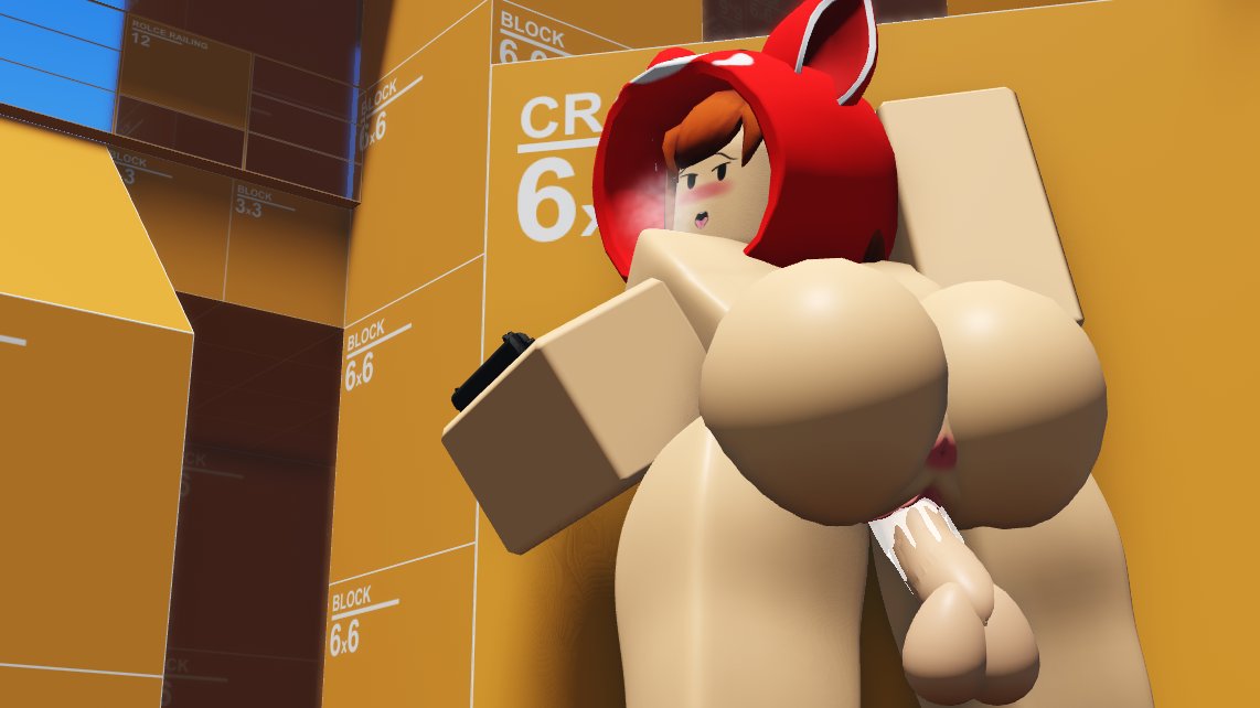 1boy 1girls 3d anus arsenal_(rolve) artist_request ass balls cum cum_in_pussy cum_inside disembodied_penis gun handgun male naked nude penis pistol pussy red_panda_(rolve) roblox roblox_game robloxian rolve sex source_request tagme vaginal_penetration