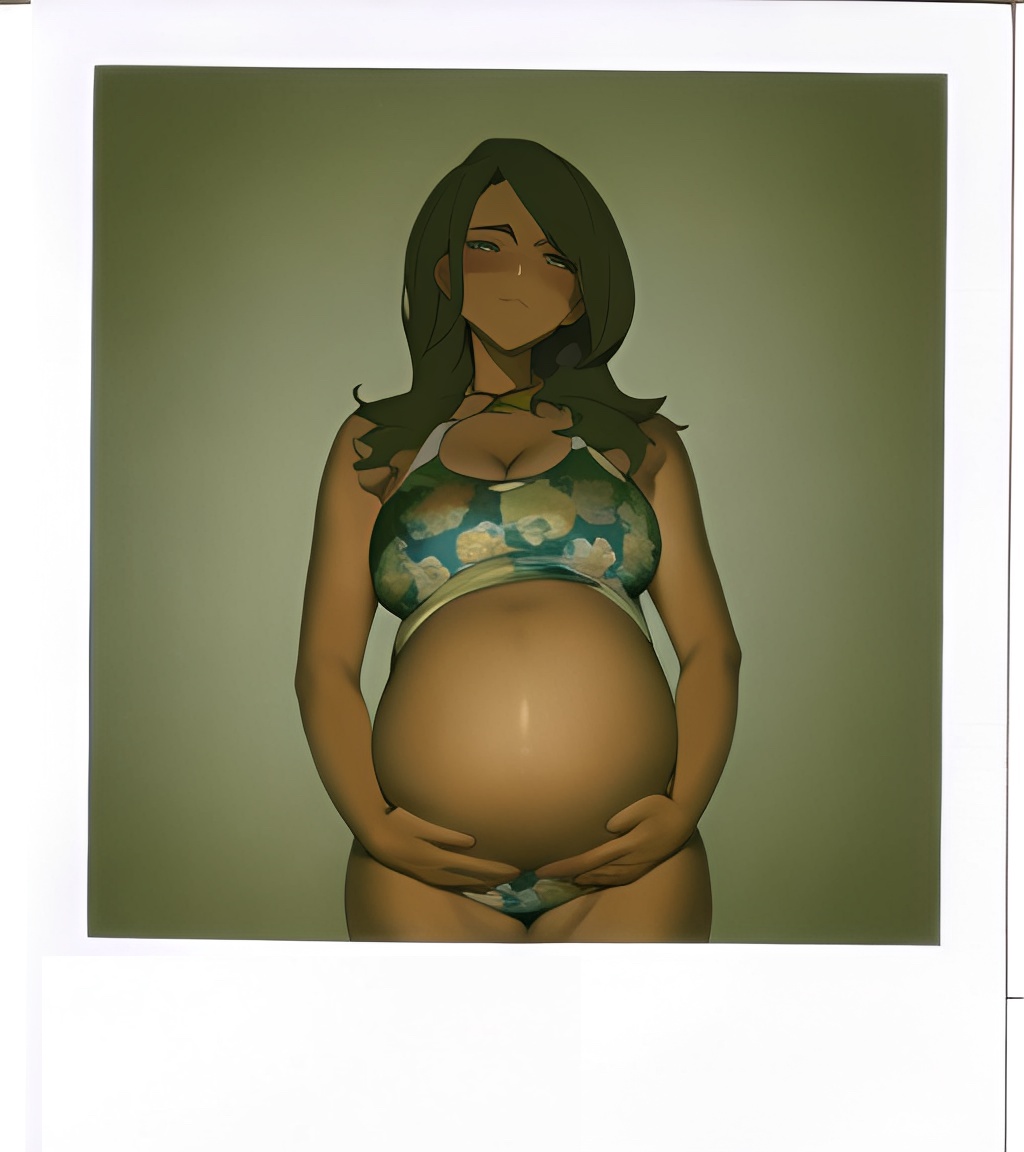 1girls ai_generated brown_skin female female_solo french frenchmilf frenchmom frenchwife manga mature_female mother no_nipples no_nipples_visible no_penis no_sex open_smile opened_by_self pregnant pregnant_belly pregnant_female pussy pussy_juice pussy_lips solo solo_female tits_out wife