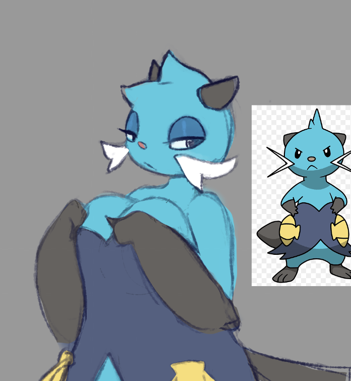 artesjsc big_breasts blue_body blue_fur breasts cyan_body cyan_fur dewott digital_media_(artwork) female furry hi_res nintendo otter pokémon_(species) pokemon pokemon_(species) reference_image tagme teal_body teal_fur