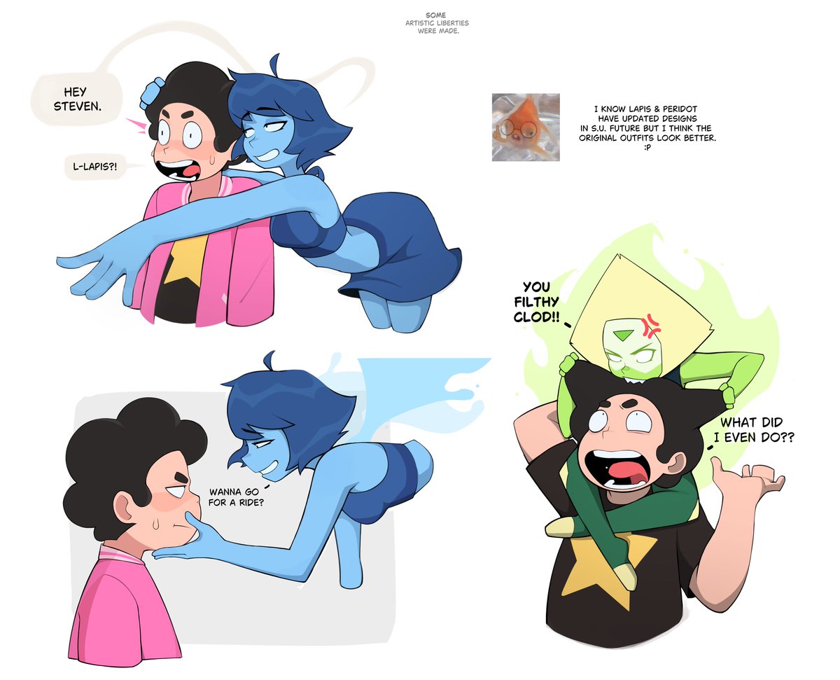 lapis lazuli (steven universe), peridot (steven universe), safe, safe for work, steven quartz universe, steven universe