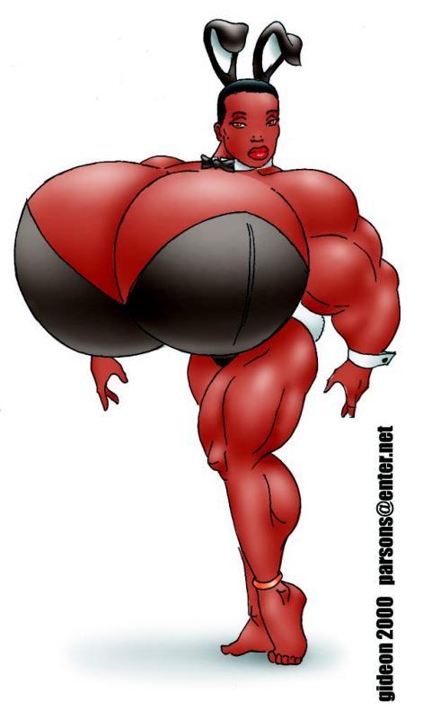 g.e-hentai gideon gideon-hoss gideonhoss hyper hyper_breasts muscle muscles muscular_female red_skin