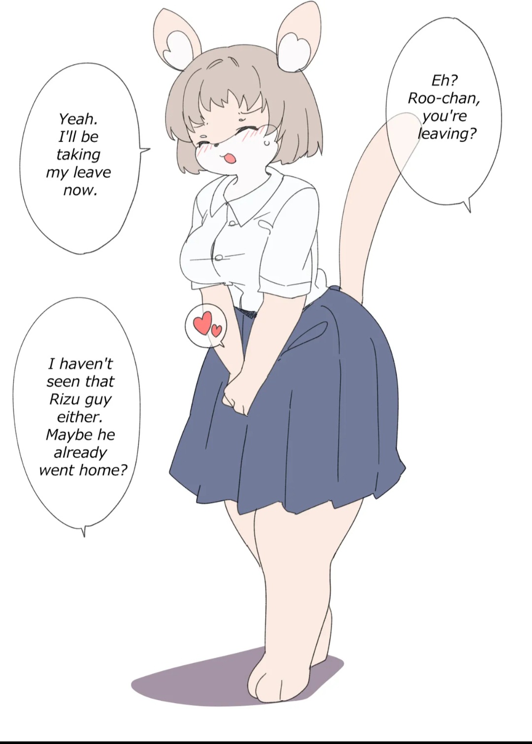1boy, 1girls, breasts, cervix, comic, dialogue, endosoma, english, english text, extreme size difference, female, furry, fuyuno mikan, giantess, internal, larger female, macro, male, male/female, micro, micro on macro, miniboy, mouse, nipples, page 9, pussy, rodent, size difference, smaller male, tagme, text, trapped, unbirthing, unwilling prey, unwilling vore, vaginal insertion, vaginal penetration, vore