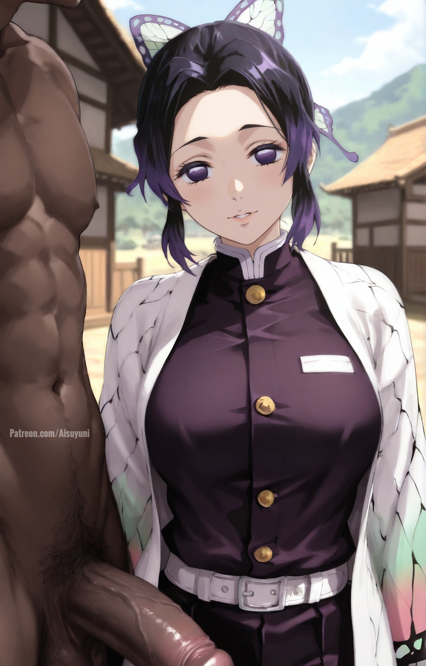 Shinobu Kocho (Blacked) Rule 34 Image