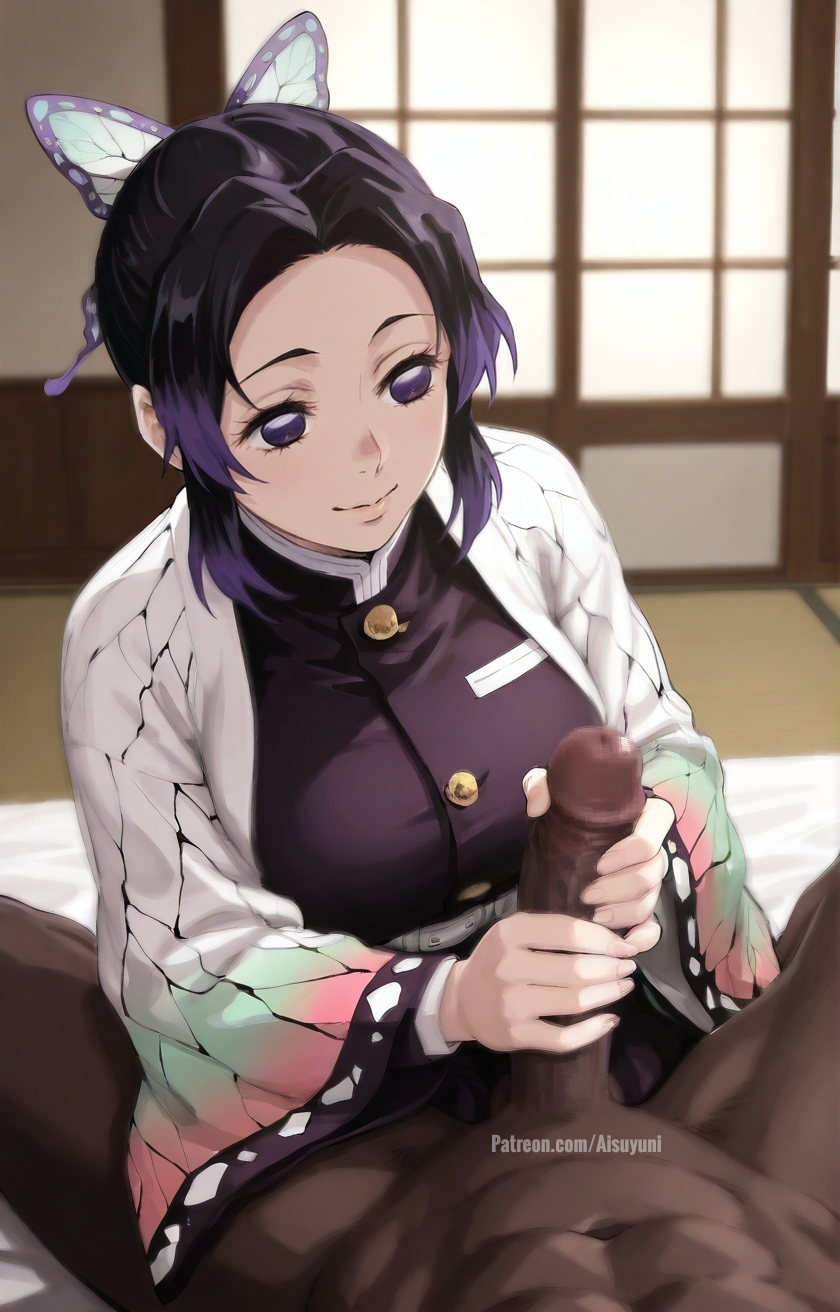 Shinobu Kocho (Blacked) Rule 34 Image