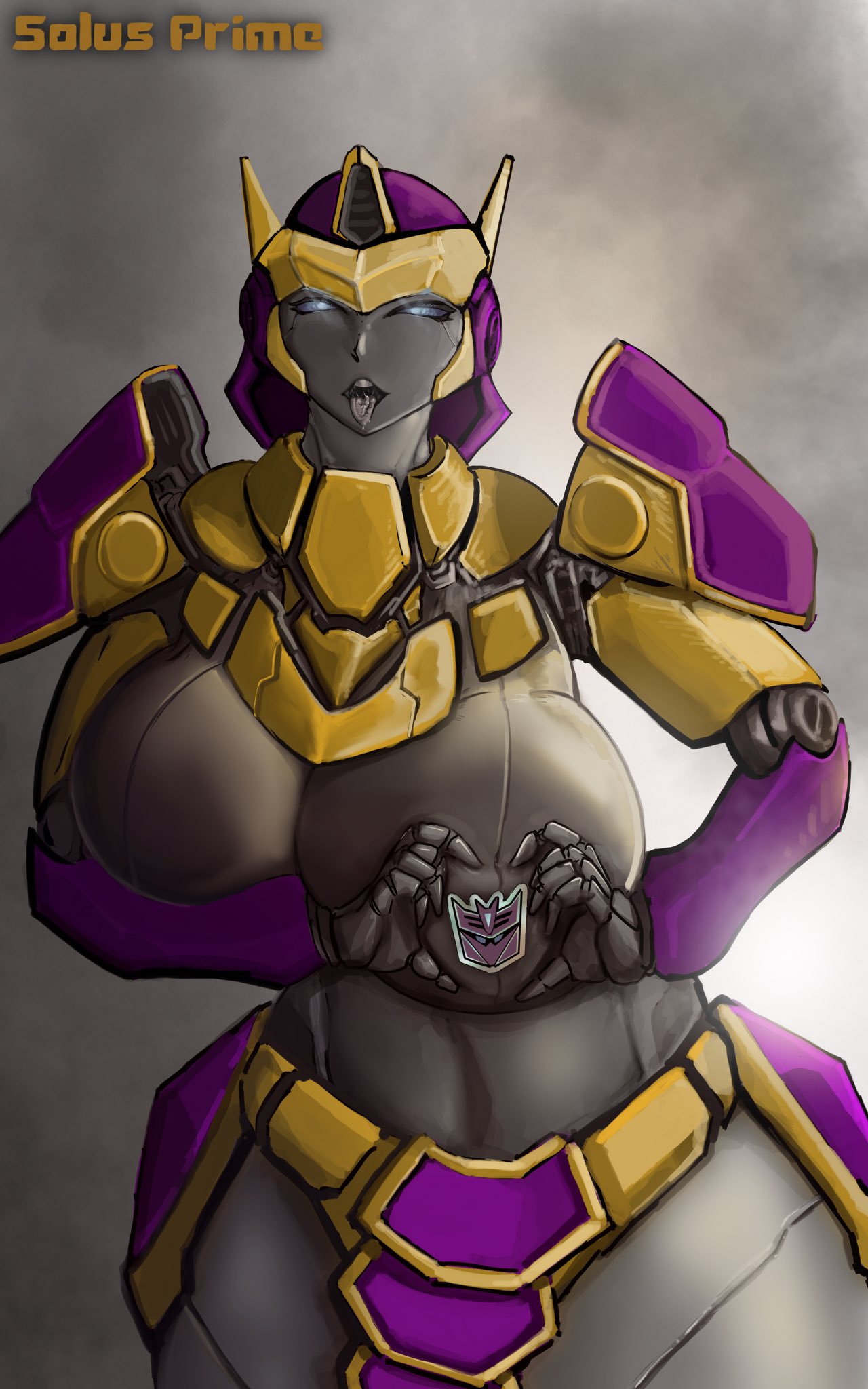 1girls 2024 2d 2d_(artwork) areola armor big_breasts blue_eyes digital_drawing_(artwork) digital_media_(artwork) female female_focus female_only focus hasbro highres huge_breasts human_only humanoid large_breasts larger_female looking_at_viewer milk robot robot_girl robot_humanoid seductive seductive_look solus_prime spikyart tongue tongue_out transformers transformers_one voluptuous voluptuous_female