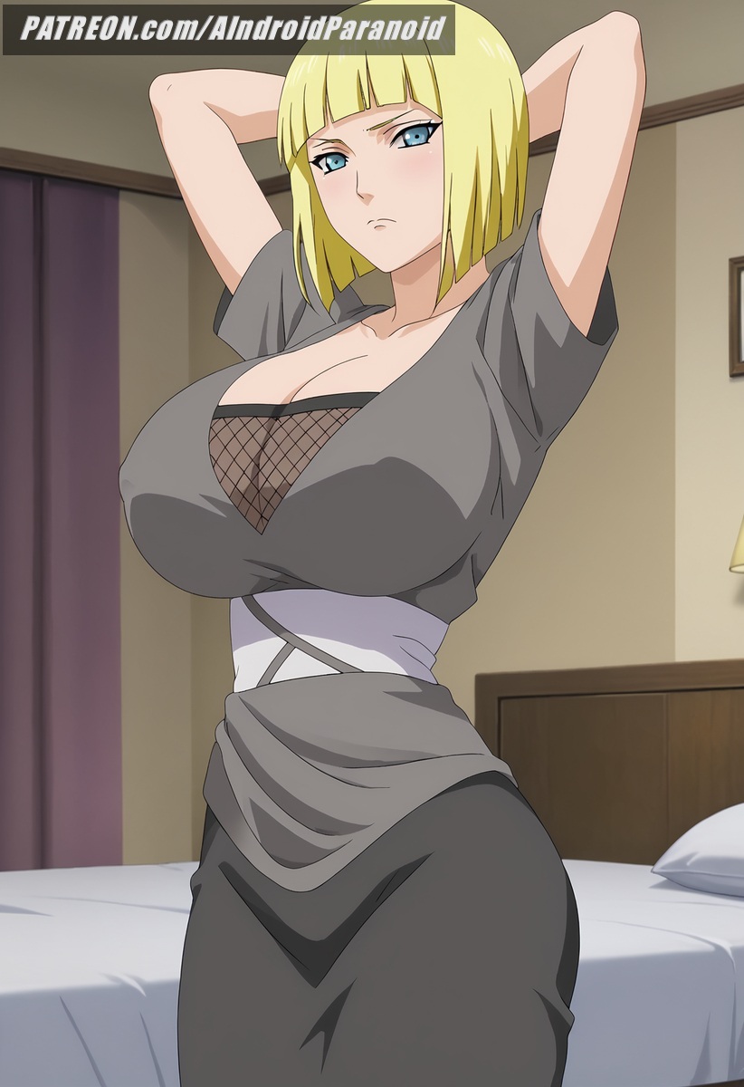 ai_generated aindroidparanoid ass big_ass big_breasts big_butt blonde_hair boruto:_naruto_next_generations busty curvy cute fat_ass female female_only hips huge_ass huge_breasts large_ass large_breasts legs massive_breasts narrow_waist naruto naruto_(classic) naruto_(series) naruto_shippuden samui slim_waist stable_diffusion thick_ass thick_thighs voluptuous waist wide_hips