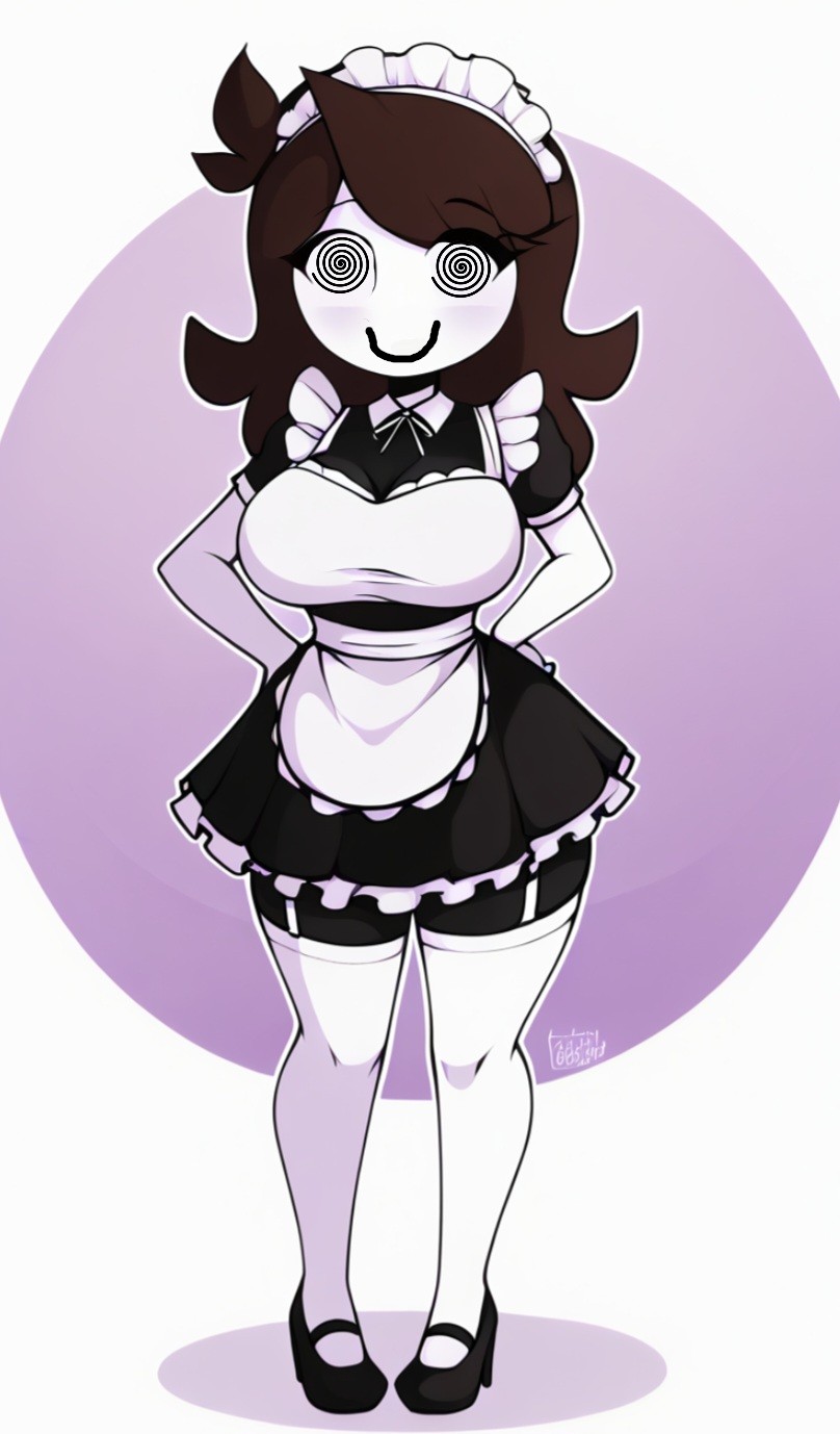 ai generated, brainwashing, female, hypnosis, jaiden animations, maid uniform, manip, mind control, tagme