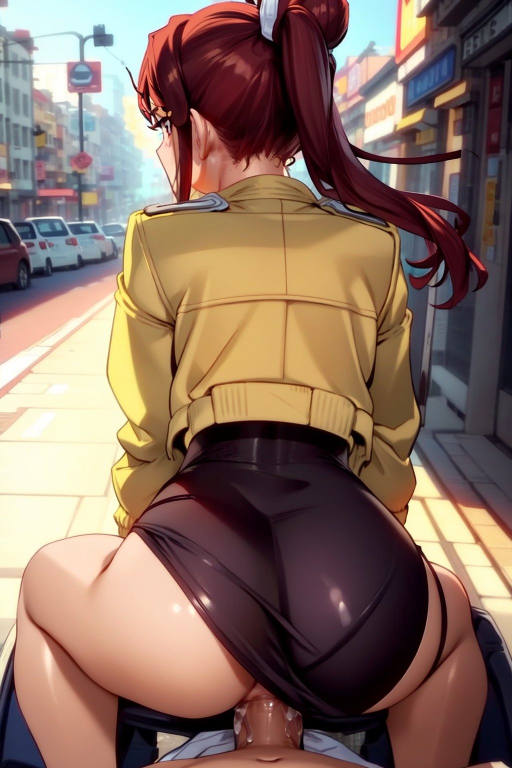 1boy 1girls ai_generated cyberpunk:edgerunners cyberpunk_2077 gloria_martin...