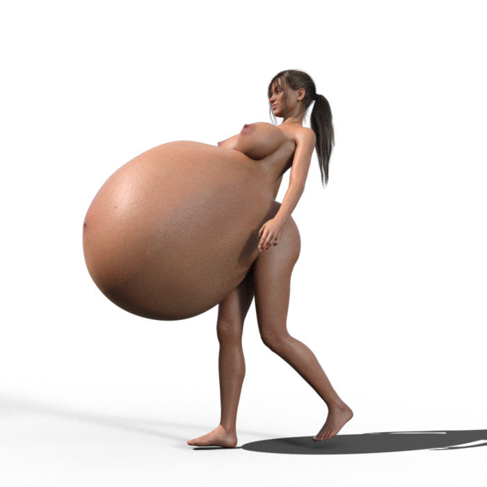 1girls 3d belly big_belly breasts female huge_belly hyper_pregnancy nipples pregnant solo tnt-3d