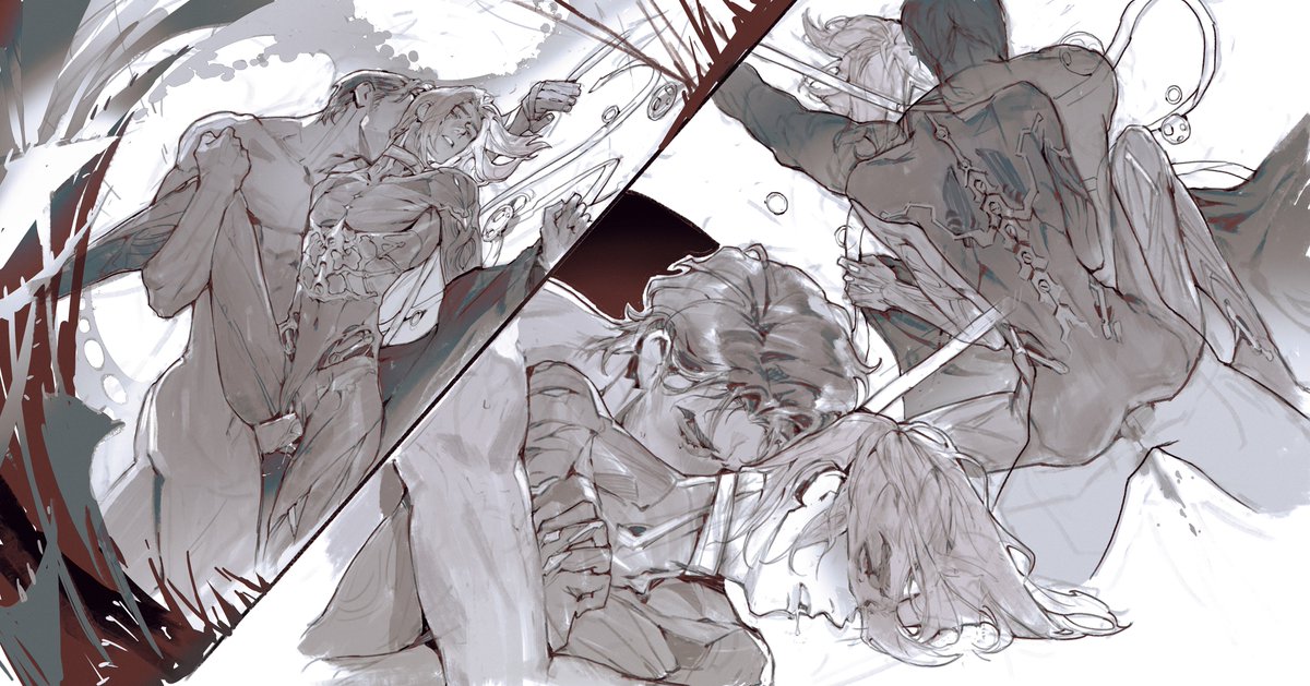1cuntboy, 1cuntboy1male, 2boys, 2d (artwork), arcane, arcane jayce, arcane viktor, arms, ass, ass focus, behind view, big penis, black and white, black hair, brown hair, cock, collar, cum, cum drip, cuntboy, cuntboy bred, cuntboy breeding, cuntboy creampied, cuntboy dominated, cuntboy focus, cuntboy penetrated, cuntboy/male, cuntboysub, dark hair, dark skin, dark-skinned male, dripping cum, dripping penis, dripping precum, dripping wet, drool, drooling, exposed penis, exposed pussy, face, fucking, fucking good and hard, fucking pussy, gay, gay male, gay sex, grayscale, hand on legs, hands, intersex, jayce, jayce talis, league of legends, leash, lifting, light-skinned male, long hair, long hair male, magic, male, male focus, male only, male/male, moaning, moaning in pleasure, muscular, muscular male, naked male, pale skin, penis, pressing against, pretty boy, pretty face, pussy, pussy focus, pussy juice, pussy juice drip, pussy lips, romantic couple, sex, size difference, skinny male, spread legs, spreading, trans male, trans man, twink, vagina, vaginal penetration, vaginal sex, viktor (league of legends), wet pussy, white background, yaoi