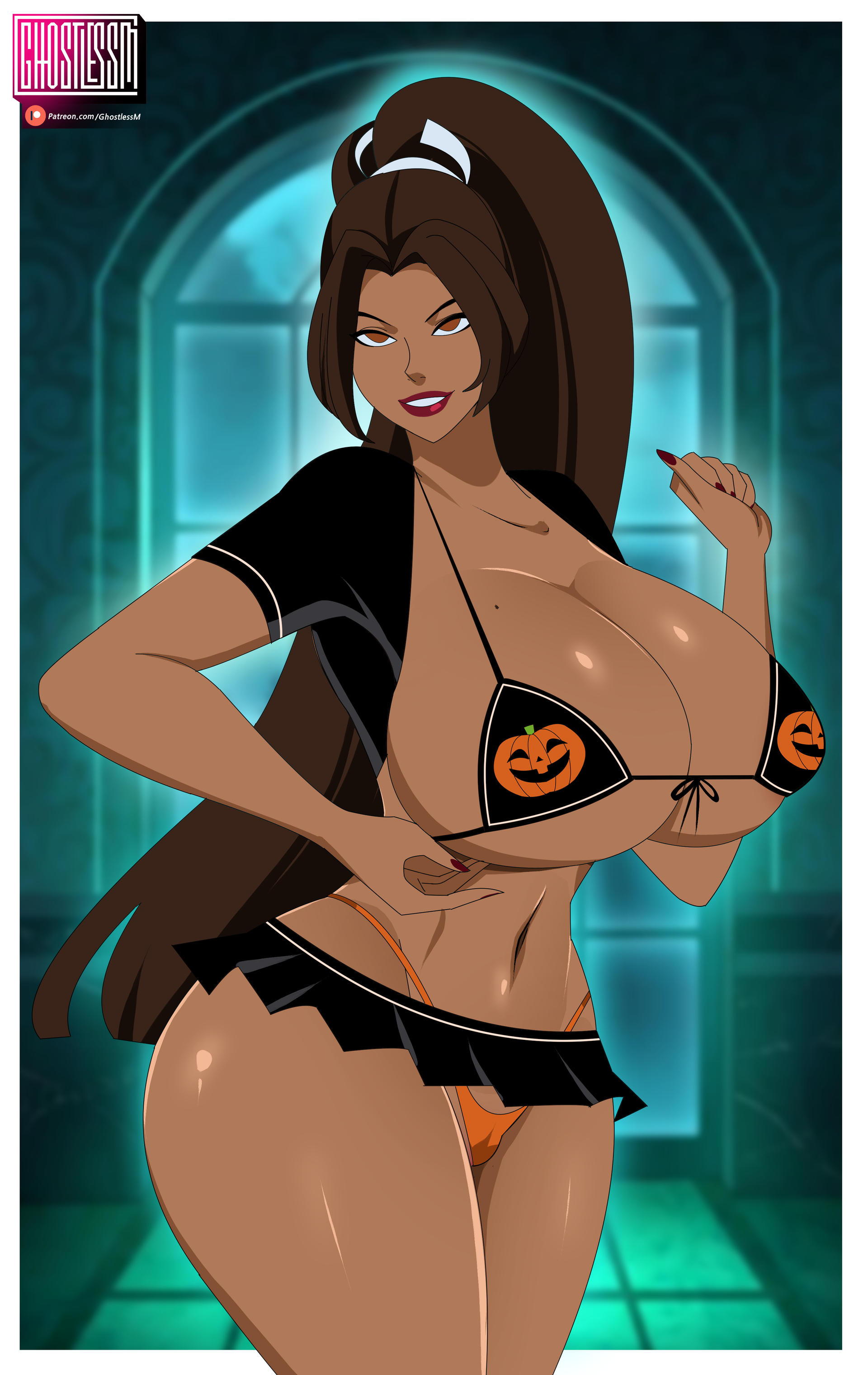 1girls, ass bigger than head, big ass, big breasts, breasts, breasts bigger than head, bust, busty, chest, cleavage, curvaceous, curvy, curvy figure, digital media (artwork), fatal fury, female, ghostlessm, hips, hourglass figure, huge ass, huge breasts, king of fighters, large ass, large breasts, legs, light skin, light-skinned female, mai shiranui, slim waist, snk, thick, thick hips, thick legs, thick thighs, thighs, thighs bigger than head, voluptuous, waist, wide hips, wide thighs