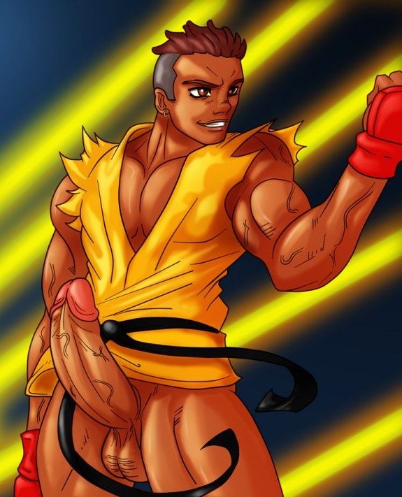 bara capcom gay k3rry male male_only muscle muscles sean_matsuda street_fighter street_fighter_6 street_fighter_iii street_fighter_iii:_3rd_strike street_fighter_iii_(series) street_fighter_v yaoi