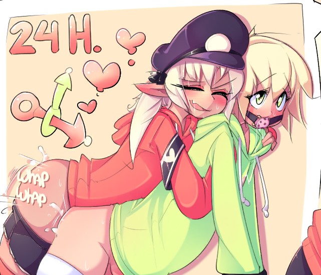 2boys elf femboy femboys gay gay_sex green_hoodie hoodie_(artist) lowres male male_only max_(hoodie) pink_eyes purple_hoodie tagme