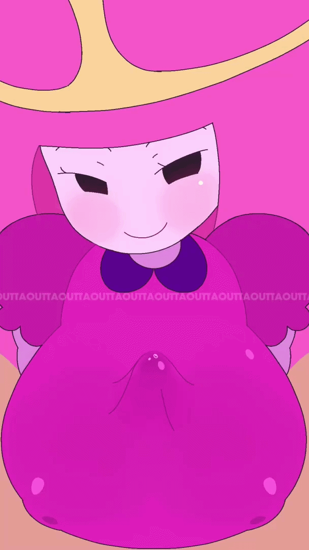 1boy, 1girls, 2026, 2d, adventure time, animated, blush, blushing, boobjob, breasts, cartoon network, clothed, clothed female, clothing, cock, dick, female, hair, looking at viewer, male, nipples, nipples visible through clothing, outtaoutta, paizuri, paizuri under clothes, penis, pink body, pink hair, precum, precum drip, precum through clothing, princess bubblegum, straight