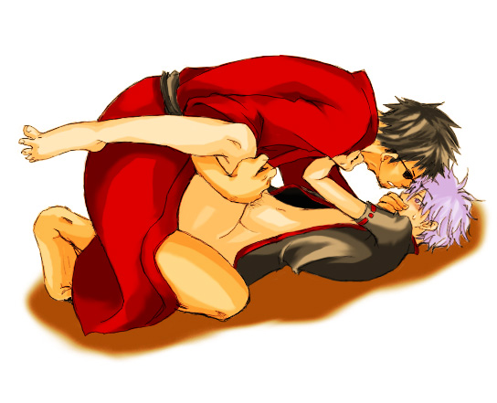 2boys anal artist_request blush bottomless boy_rape covering_another's_mouth covering_mouth forced forced_yaoi gagged gay gintama gintoki_sakata hand_over_another's_mouth hand_over_mouth handgag hasegawa_taizou japanese_clothes kimono legs_held_open male male_only multiple_boys on_back open_clothes open_shirt rape sunglasses sweatdrop yaoi